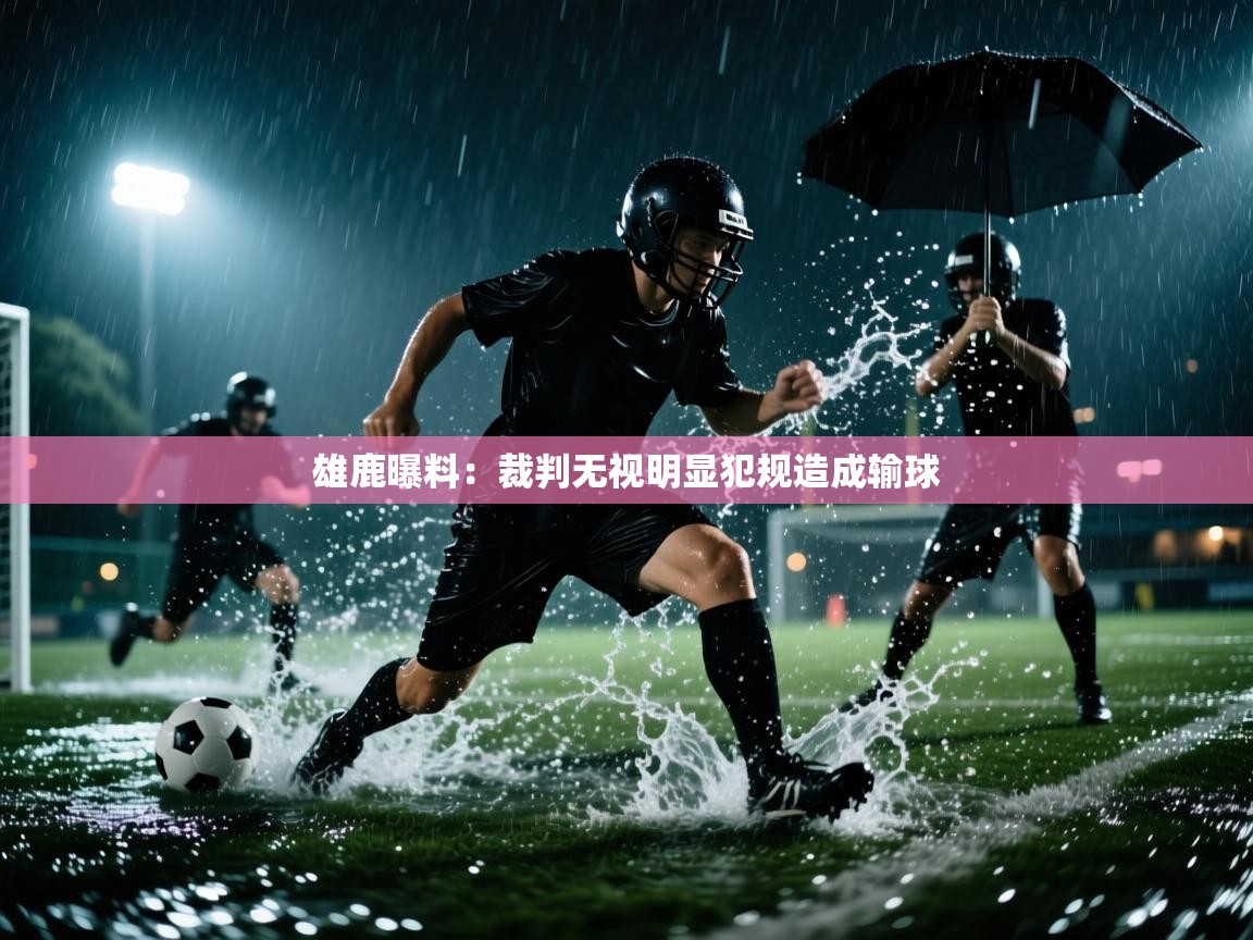 雄鹿曝料：裁判无视明显犯规造成输球  第1张